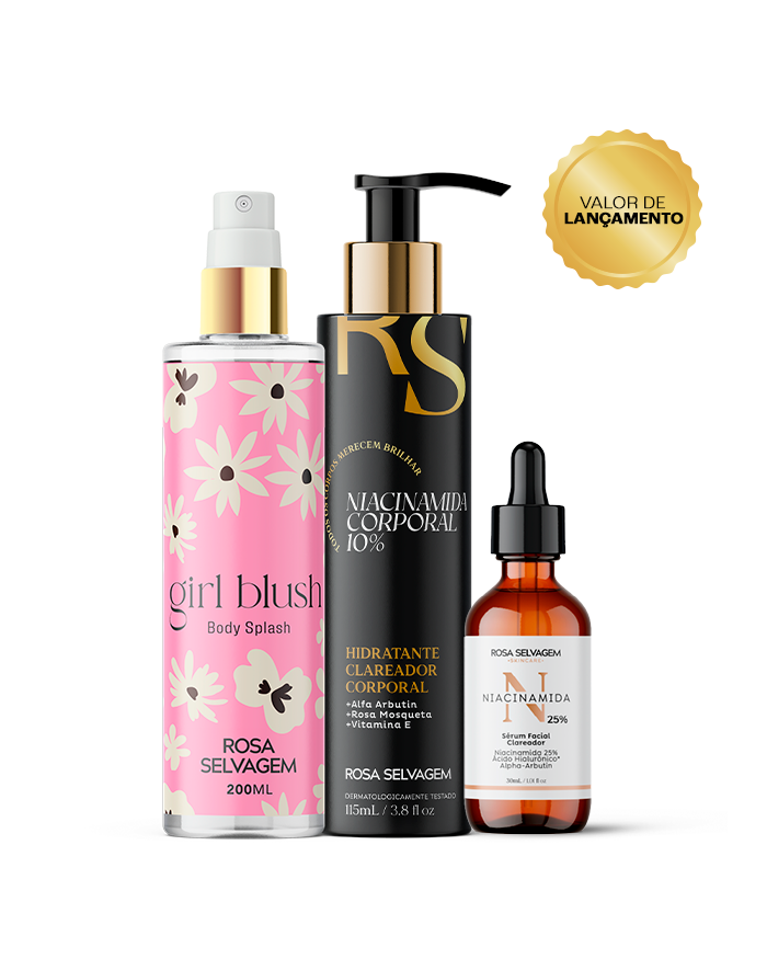 KIT UNIFORMIDADE E FRESCOR (GIRL BLUSH)